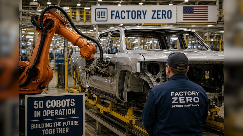'Cobots' Replace Humans: Now 50 Robots Will Do Work Of Over 1,000 Employees At GM's Detroit Plant