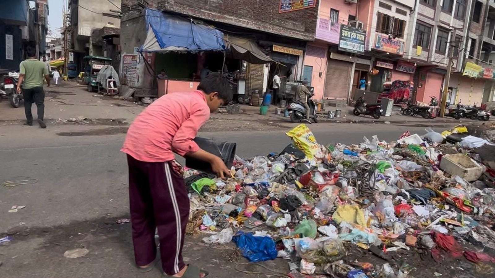 जयपुर में सफाईकर्मियों की हड़ताल
