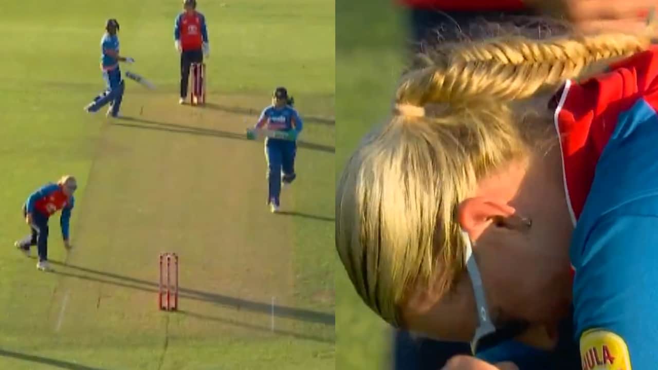 "School Cricket": England Womens Star Makes Comical Fielding Blunder vs India. Internet In Shock. Watch