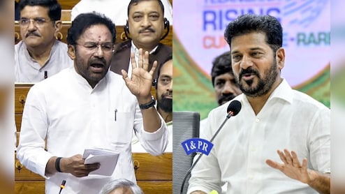 Revanth Reddy Trains Guns At Centre Over Hyderabad Metro Funds, Kishan Reddy Hits Back