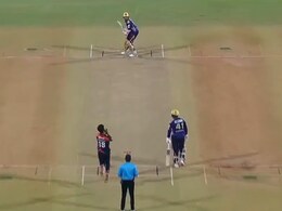 Jitesh Sharma Slams 5 Sixes Off 6 Balls In This T20 Tournament. Size Of Boundary Stuns Internet
