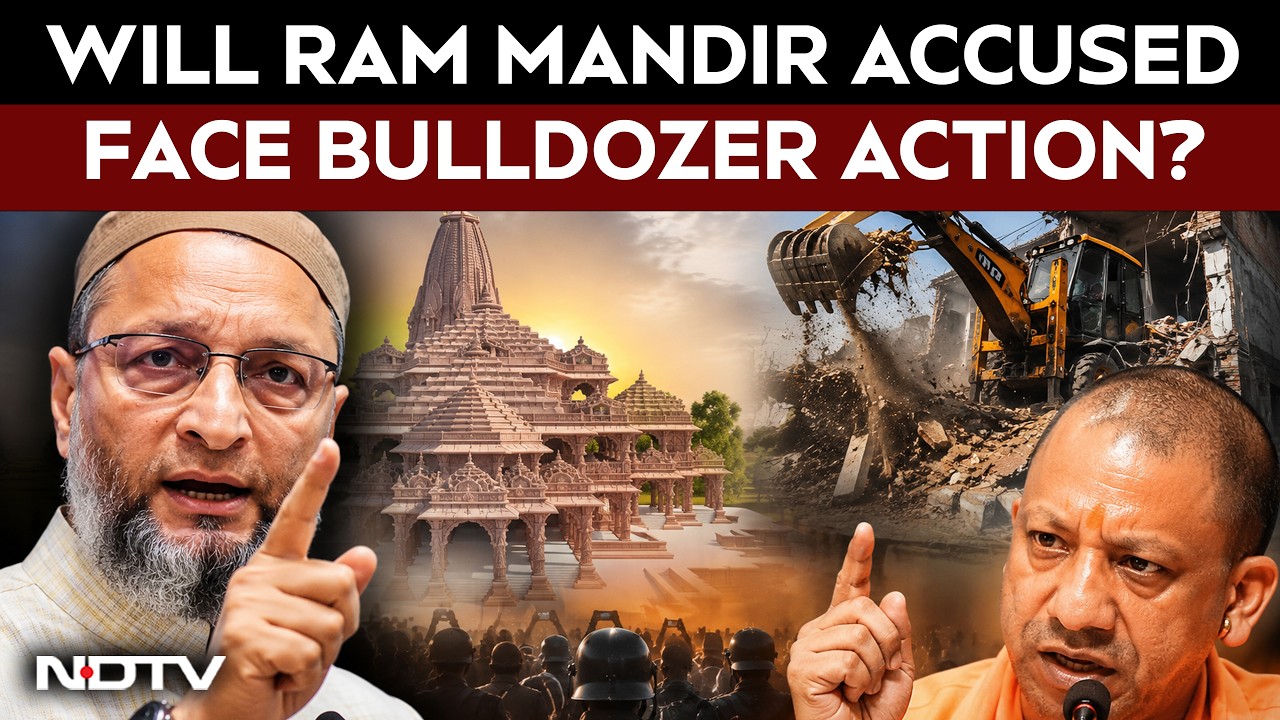 "If There Was A Muslim In Trust...": Owaisi's Taunt In Ram Mandir Donation Case