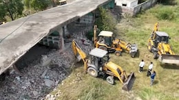 Bulldozer Action In Ghaziabad, Illegal Madrasa On Government Land Razed