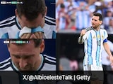 Messi Admits He Cried After Argentina's Opening Goal. Reason Wasn't Football Messi Admits He Cried After Argentina's Opening Goal. Reason Wasn't Football