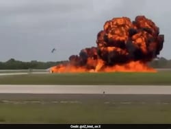 Video: Private Jet In Flames During Emergency Landing In Dominican Republic, 2 Dead