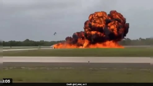 Video: Private Jet In Flames During Emergency Landing In Dominican Republic, 2 Dead