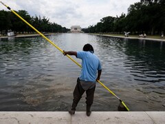 Trump Threatens Prison For Damage To Washington Reflecting Pool