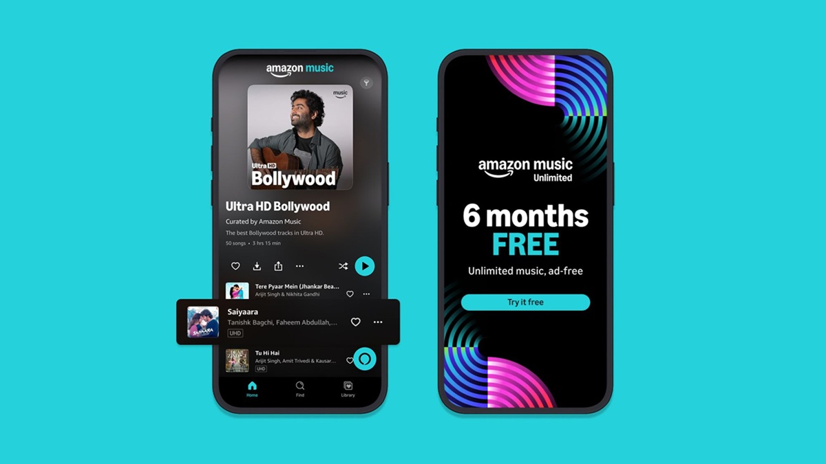 Amazon Music Unlimited लॉन्च, अब कम दामों में मिलेगा जबरदस्त म्यूजिक अनुभव, यूट्यूब और Jio को कड़ी टक्कर