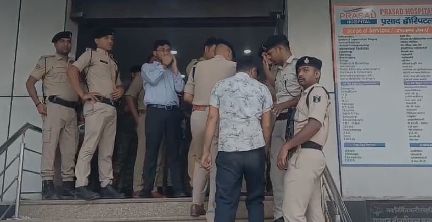 मुजफ्फरनगर के अस्पताल में लगी आग
