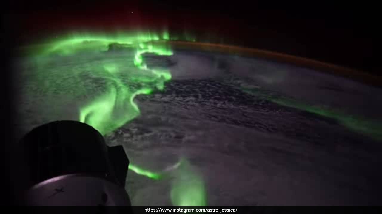 Video: SpaceX Crew-12 Commander Captures 'Ethereal' Southern Lights From Space