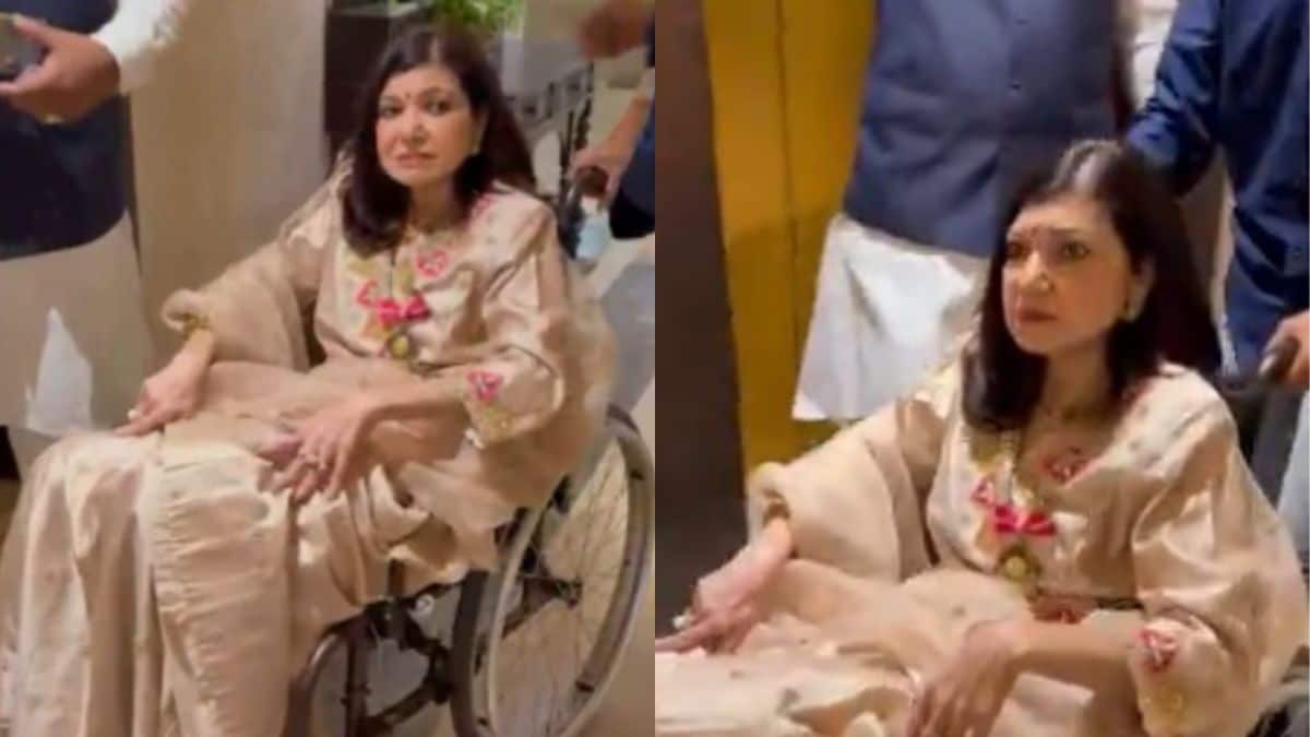 Alka Yagnik Reacts To Viral Wheelchair Video Amid Health Battle
