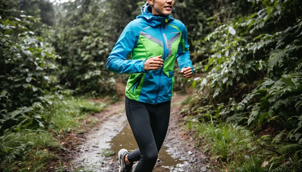 Stay active in rain with durable sports gear designed for outdoor biking and trekking. Stay active in rain with durable sports gear designed for outdoor biking and trekking.