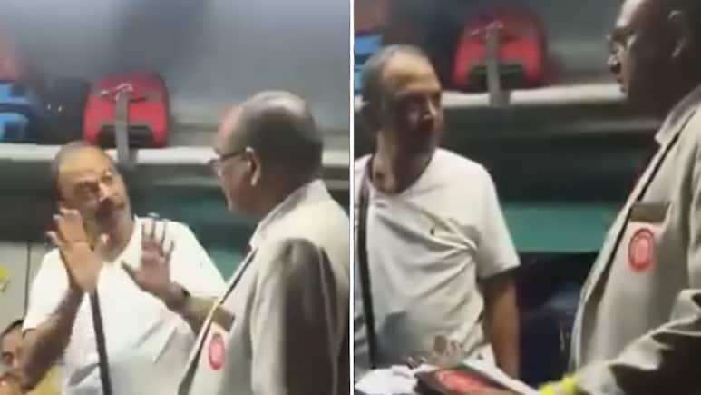 शताब्दी ट्रेन में टपकती छत देख भड़का यात्री, सोशल मीडिया पर वायरल हुआ वीडियो