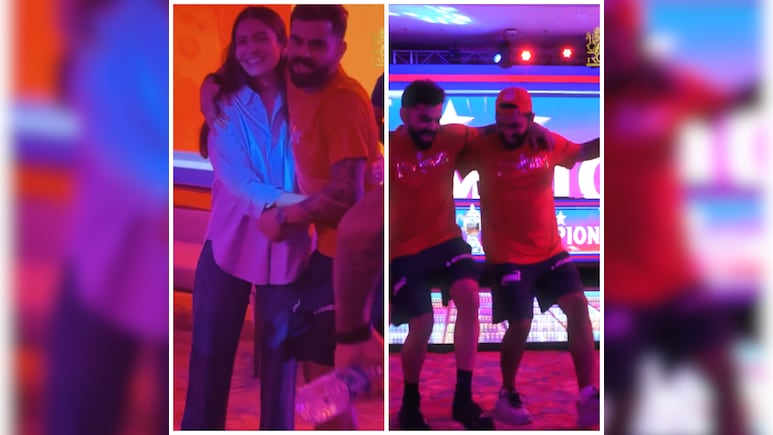 Anushka-Virat Steal Spotlight With Viral Dance After RCB's IPL Win