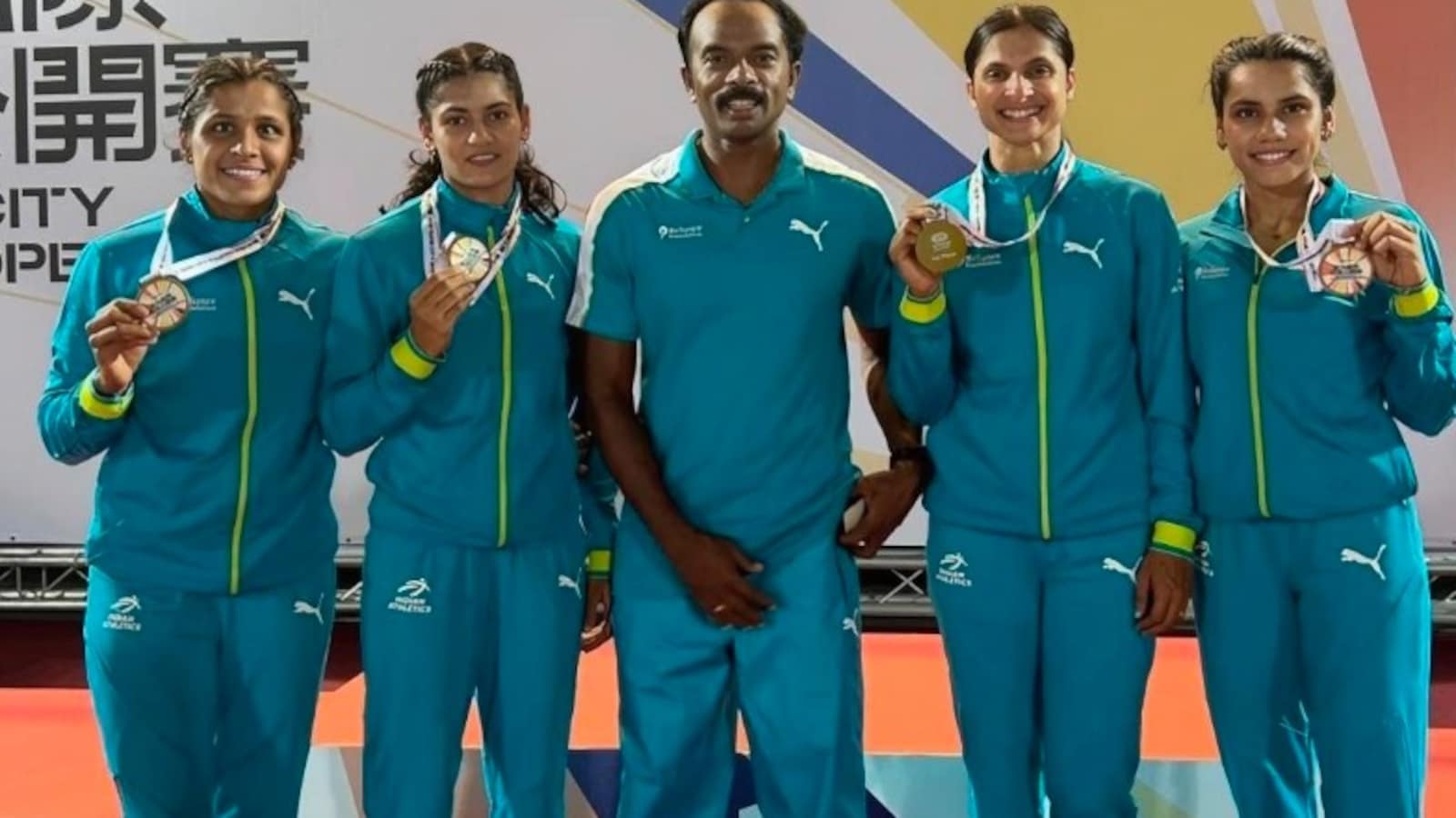 Asian Relays Championships: India Wins Womens 4x100m Team Gold - Video