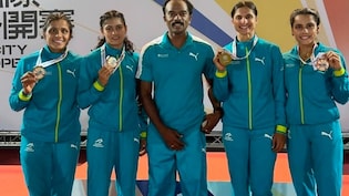 Asian Relays Championships: India Wins Women's 4x100m Team Gold - Video