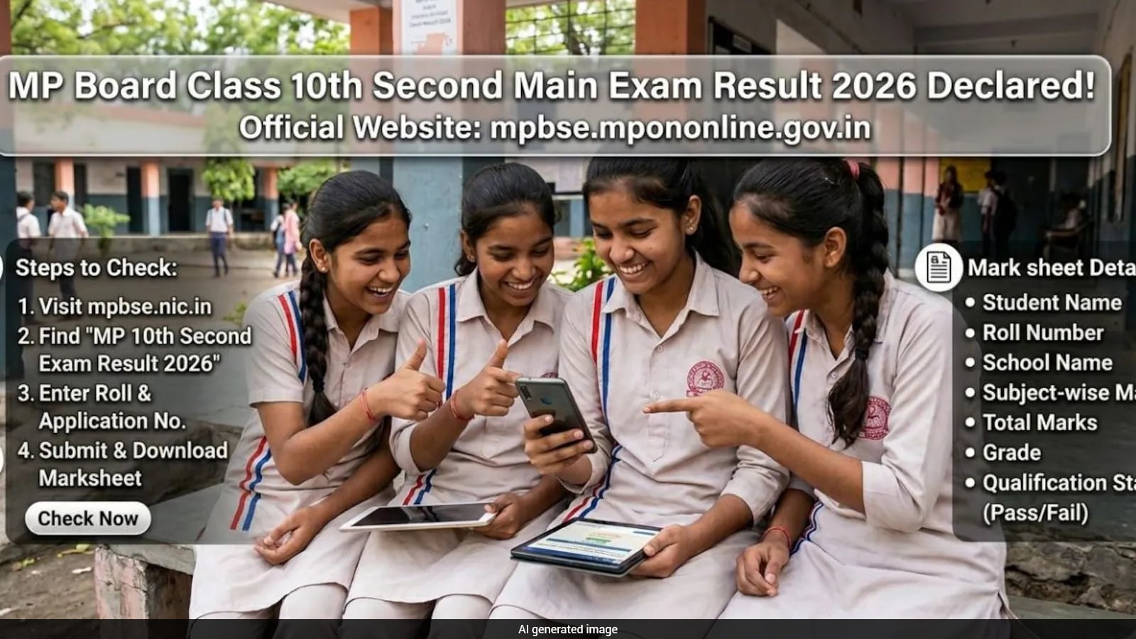 MPBSE MP Board 10th 2nd Exam Result 2026 Out: Here's Direct Link To ...