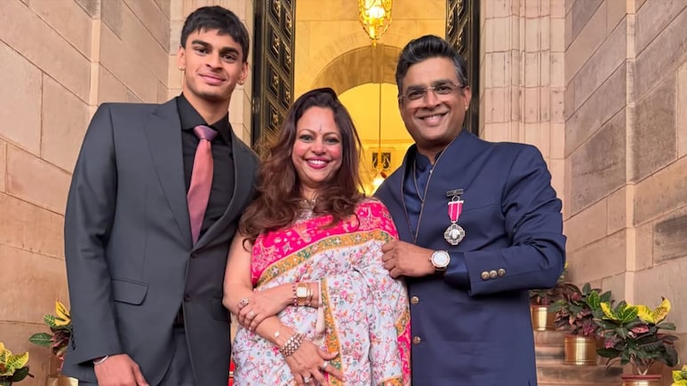 R Madhavan's Wife Celebrates <i>Dhurandhar</i> Star's Padma Shri Honour: 'Congrats, My Love'
