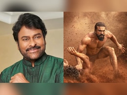 Chiranjeevi Gives A Shout-Out To Ram Charan's 'Blockbuster' <i>Peddi</i> Release: 'Proud As A Father And Actor'