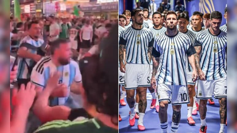 VIDEO: अर्जेंटीना vs अल्जीरिया मुकाबले से पहले आपस में बुरी तरह से भिड़े दोनों देशों के फैंस, खूब चले लात घुसे