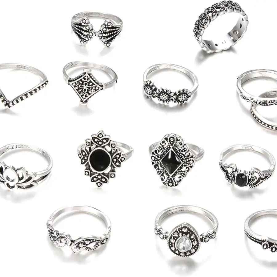 Click here to buy: Anna Stella Metal Ring Set Click here to buy: Anna Stella Metal Ring Set