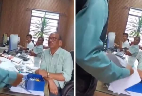 मध्य प्रदेश में स्कूल प्रिंसिपल ने छात्रों के साथ की बदसलूकी, वीडियो हो रहा वायरल