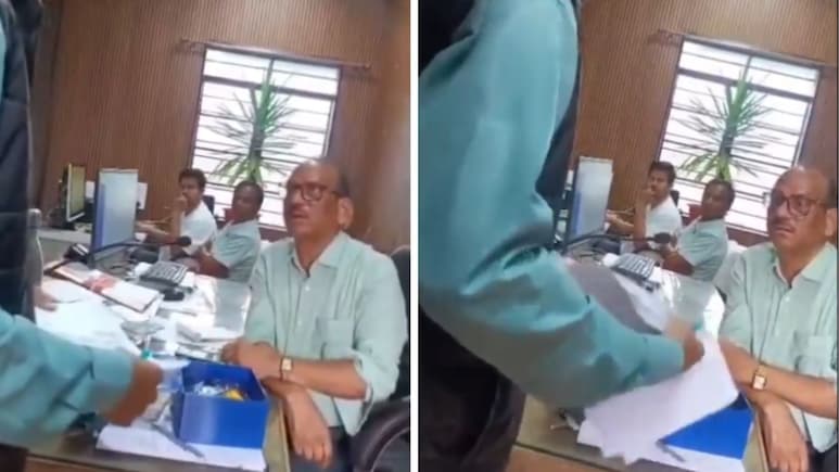 मध्य प्रदेश में स्कूल प्रिंसिपल ने छात्रों के साथ की बदसलूकी, वीडियो हो रहा वायरल