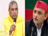 "Jo Dar Jayega...": Akhilesh Yadav On UP Minister's Claim On Party Split "Jo Dar Jayega...": Akhilesh Yadav On UP Minister's Claim On Party Split