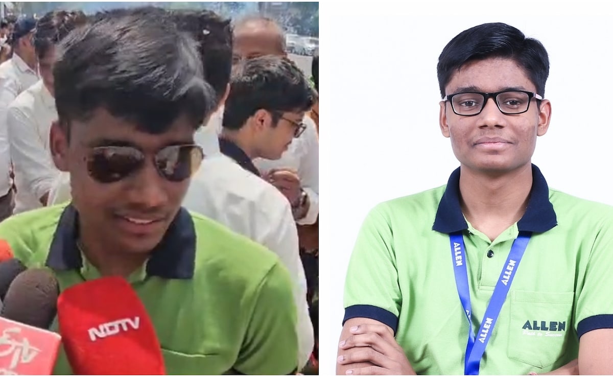 'जो सोचा था वही हुआ', JEE एडवांस्ड में AIR-1 हासिल करने वाले शुभम कुमार ने NDTV पर बताई अपनी फ्यूचर प्लानिंग
