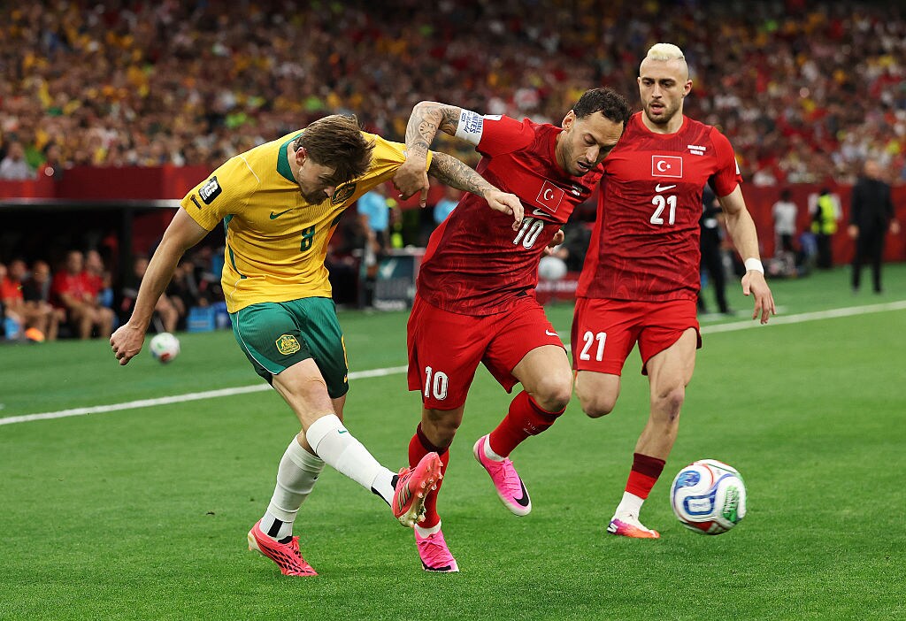Australia beat Turkey 2-0 in FIFA World Cup Group D opener
