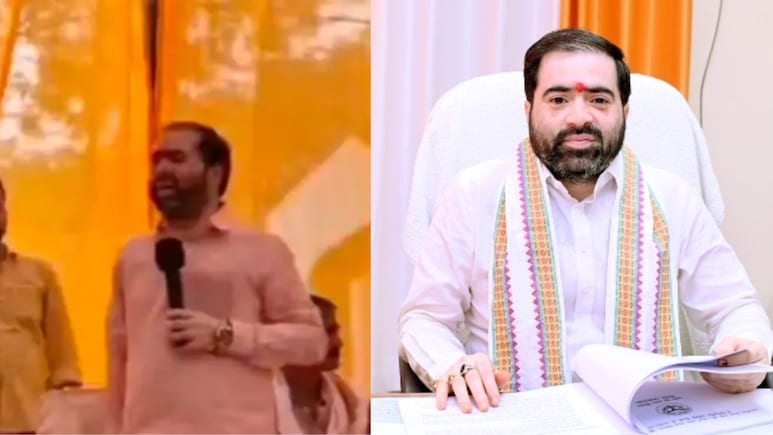 योगी के मंत्री का सपा पर निशाना, 'अतीक अहमद के कुत्ते को सहलाते थे मुलायम सिंह यादव' गरमाई सियासत