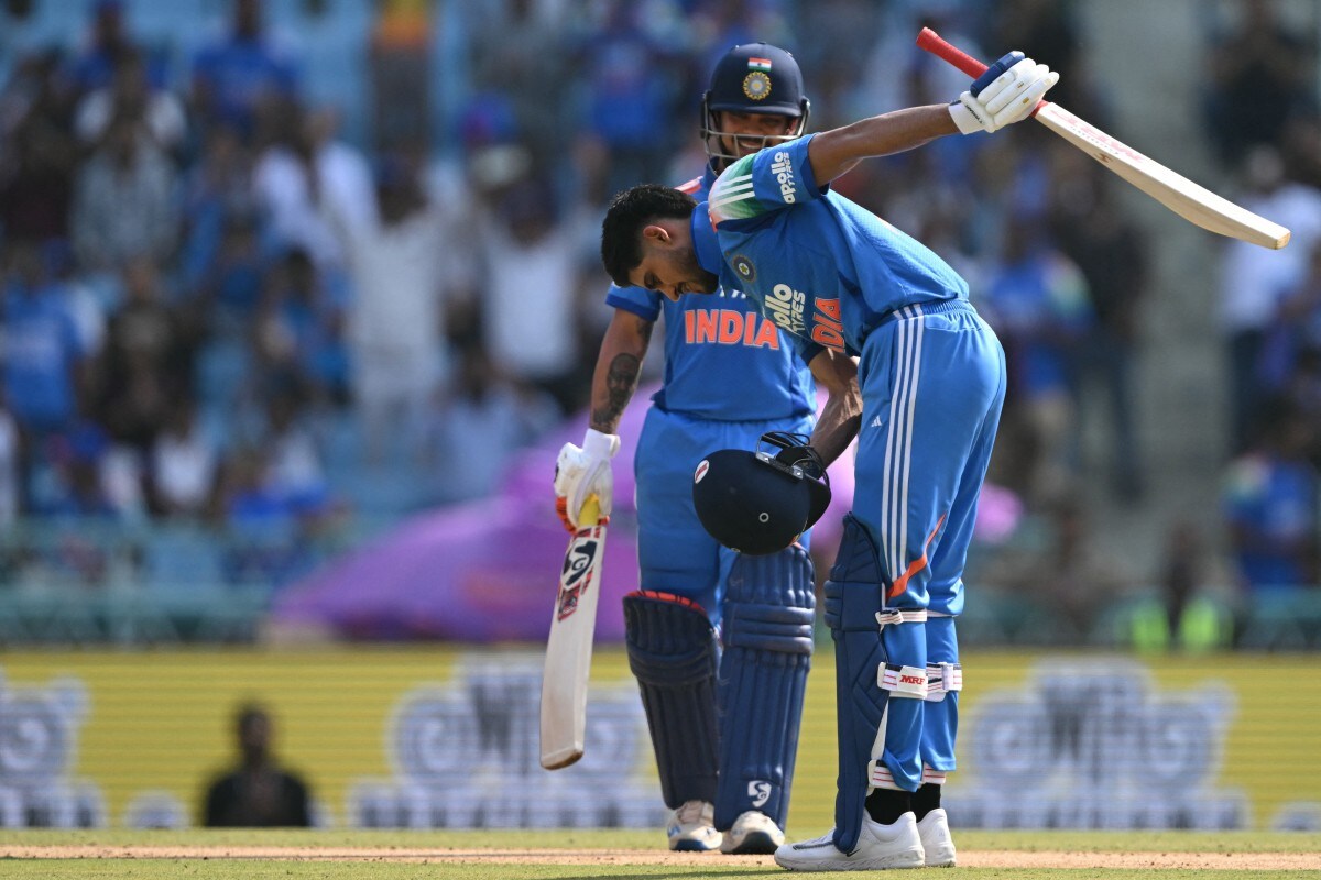 India post 402 against Afghanistan, including Gill’s 154