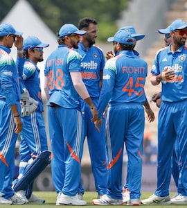 India vs Afghanistan LIVE Score, 3rd ODI: Rohit Sharma-Prasidh Krishna Put 4-Down Afghanistan Under Pressure