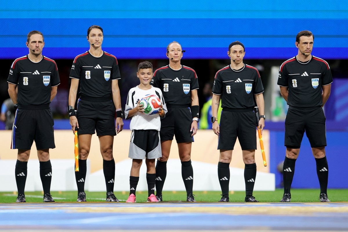 Three female referees officiate historic Czechia vs South Africa World Cup match