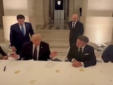 "This Was Not Easy": Trump Moments Before Signing Iran Deal To End War "This Was Not Easy": Trump Moments Before Signing Iran Deal To End War