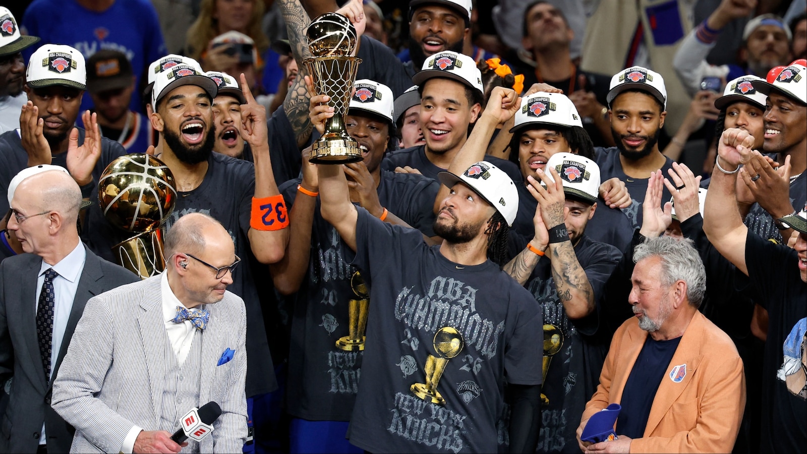 New York Knicks Win First NBA Title In 53 Years After Defeating Spurs In Finals Game 5