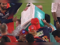 Watch: RCB Players Pour Chiller Ice Box Over Head Coach Andy Flower After Second Successive IPL Title