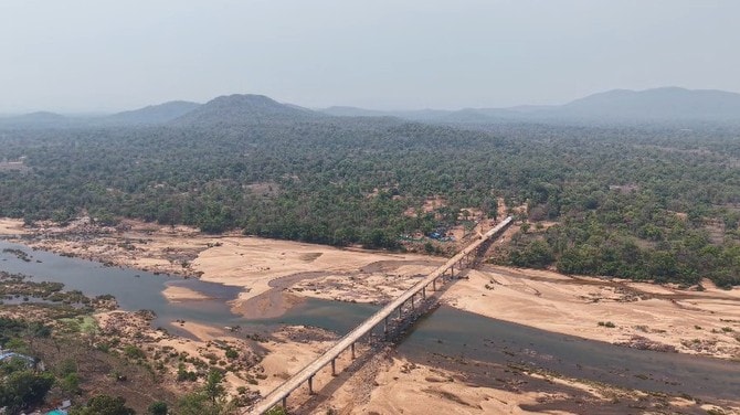 Bijapur Indravati River Phundri Bridge Bijapur Indravati River Phundri Bridge
