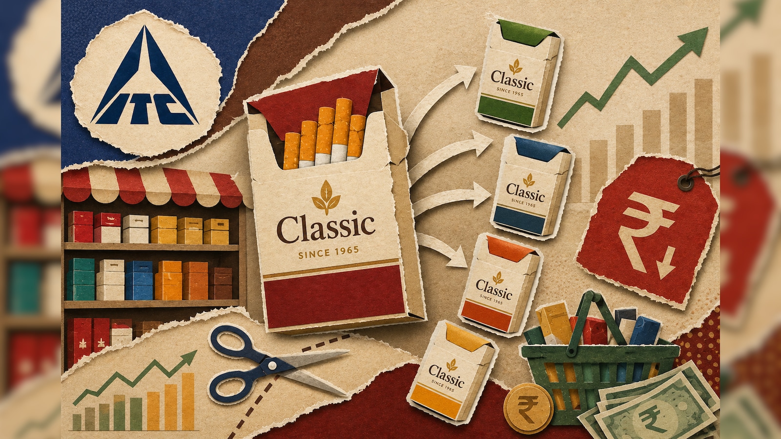 itc cigarette brands ITC Launched Smaller, Cheaper Classic Cigarettes To Cushion Price Hikes,  Say Dealers