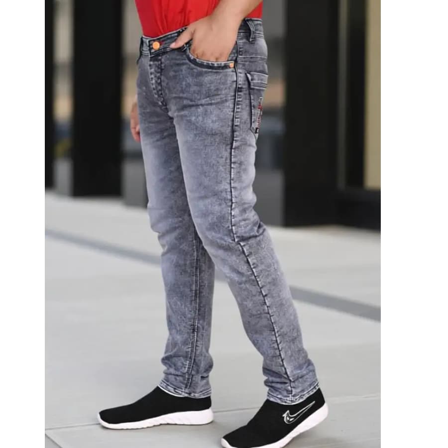 Click here to buy:SATTAM FASHION Regular Men Grey Jeans
