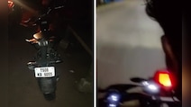 On Camera, Drunk KTM Duke Rider Crashes Into Divider In Hyderabad, Dies