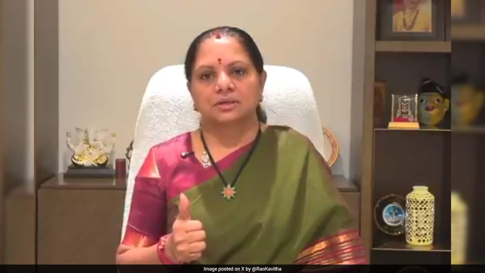 Telangana Leader K Kavitha's 