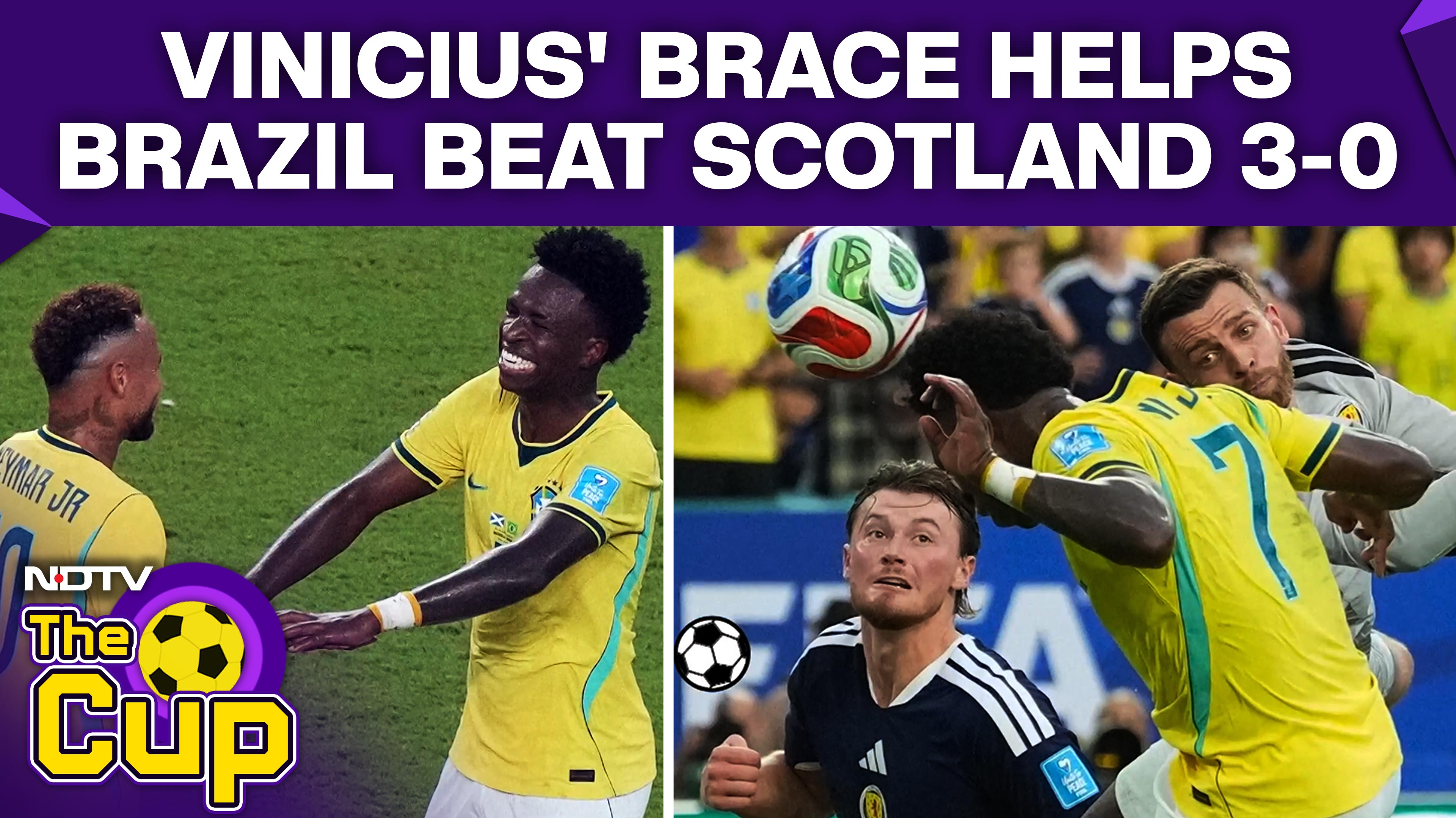 VinÃ­cius Double Sinks Scotland! Brazil Cruise Into Knockouts As Neymar Returns | FIFA World Cup 2026