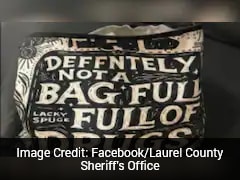 Police Find Drugs In Bag Labelled 'Definitely Not A Bag Full Of Drugs'