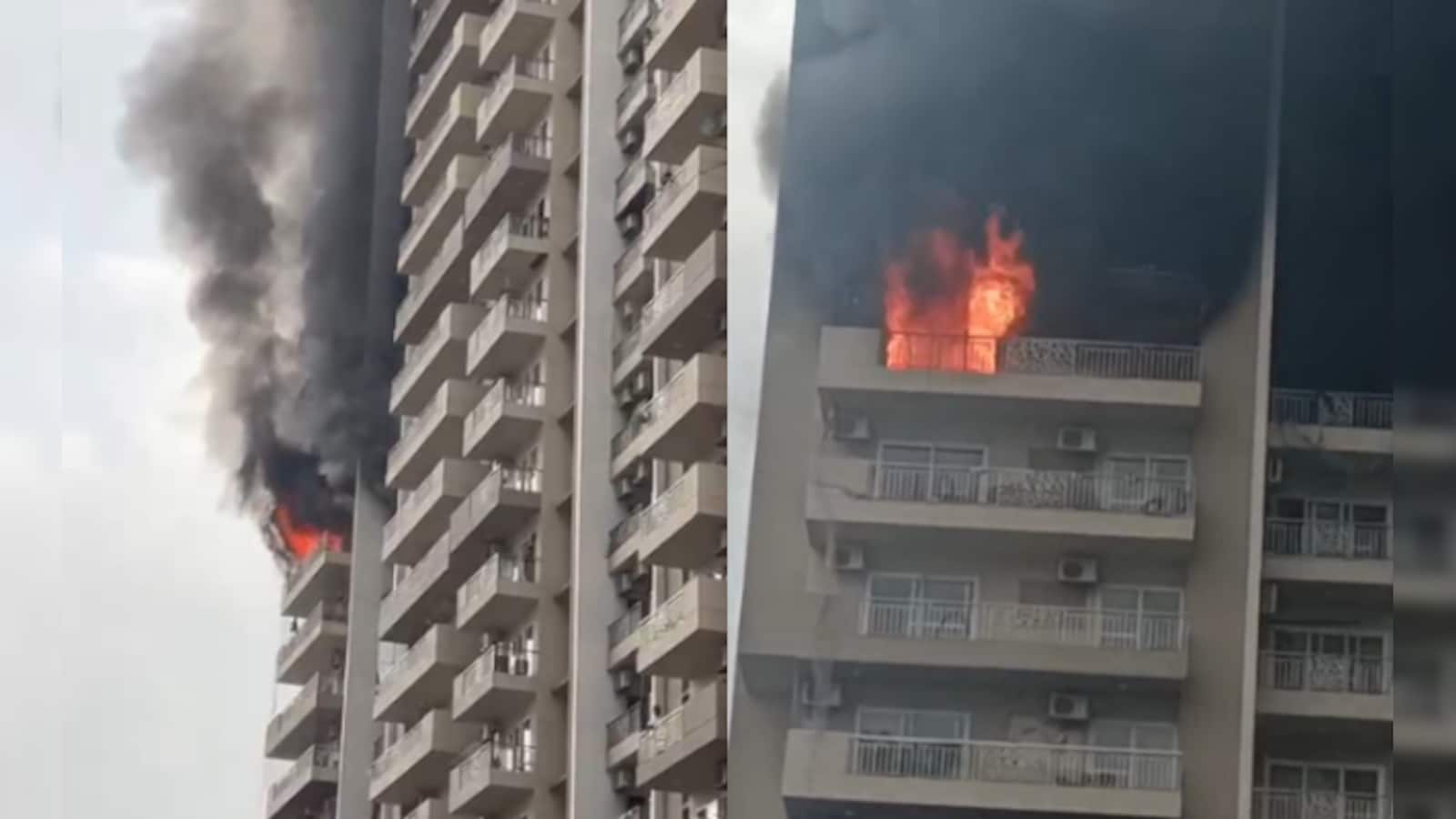 Fire Breaks Out in Noida High-Rise, Building Evacuated; No Casualties Reported