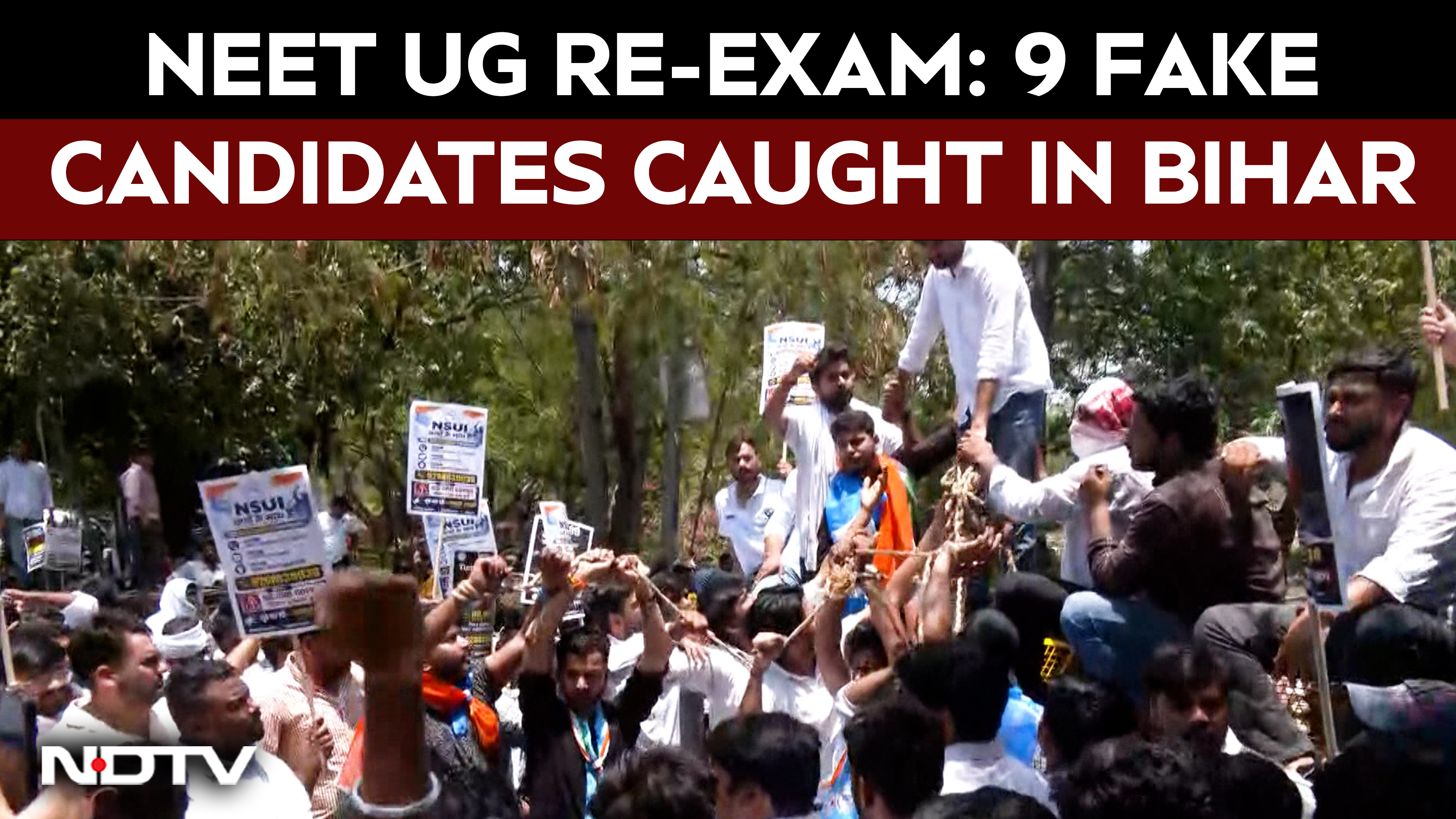 9 Alleged Impersonators Detained During NEET Re-Exam In Bihar