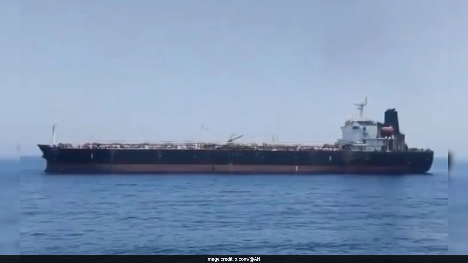 Video Captures Moment When US Struck Tanker Carrying Indian Crew