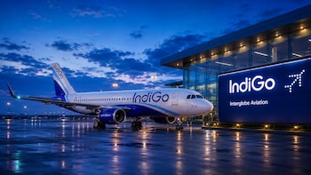 IndiGo Shares Fall After Analyst Meet As FY26 Loss, Slower Growth Guidance Weigh