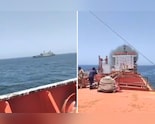 Indian Navy Saves 24 Sailors After Tanker Catches Fire Off Oman Coast