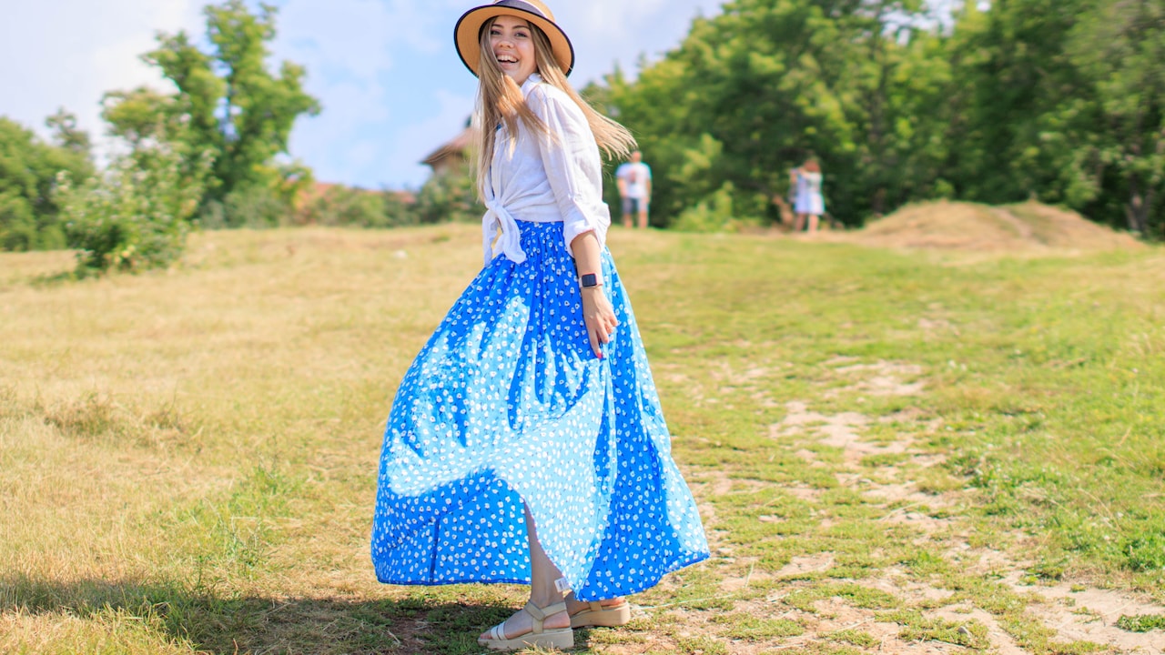 Printed flared skirts that instantly charm your outfit Printed flared skirts that instantly charm your outfit